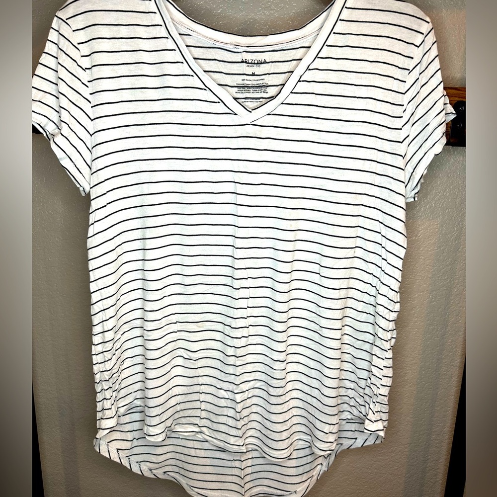 Arizona stripe V neck T